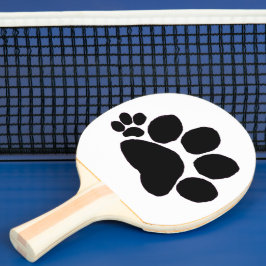 Pingpongパドル – 右Polydactyl Pawprint 卓球ラケット