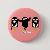 pingu2 缶バッジ (正面)
