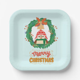 Pinguin, Merry Christmas Giant Coffee Mug ペーパープレート