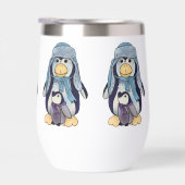 Pinguin mit kind Kaffeetasse (右面)