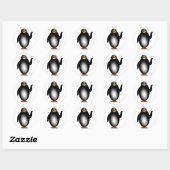 Pinguin penguin ラウンドシール (シート)