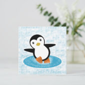 Pingüino patinando en la nieve 招待状 (スタンド正面)