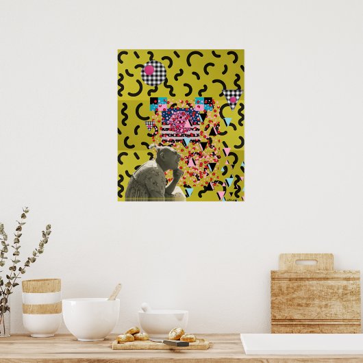 Pinheaded Memphis Design Project 2025 ポスター (キッチン)