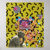 Pinheaded Memphis Design Project 2025 ポスター (正面)