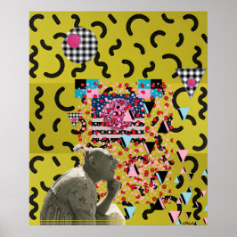 Pinheaded Memphis Design Project 2025 ポスター