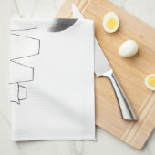 PINHEDZ キッチンタオル (四つ折り)