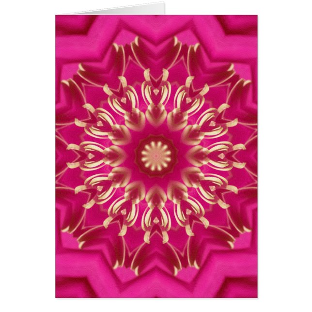 PiNKかわいらしカード (正面)