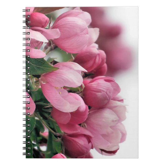 PInkさくらんぼの花 – ノートブック (正面)