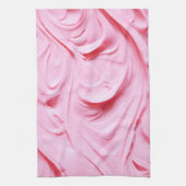 PInkつや消し旋回 キッチンタオル (縦)