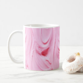 PInkつや消し旋回 コーヒーマグカップ