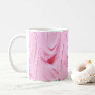 PInkつや消し旋回 コーヒーマグカップ