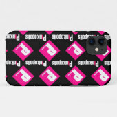 「Pinkでかわいらしい Case-Mate iPhoneケース (裏面(横))