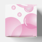 PInkシャボン玉ガールベイビー感謝していシャワーユーパーティー フェイバーボックス (上部)