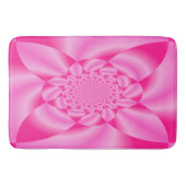 PInkリーフペタル バスマット (正面)