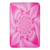 PInkリーフペタル バスマット (正面縦)