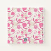 Pink かわいらし Passmenterie Bullet Journal ノートブック (裏面)