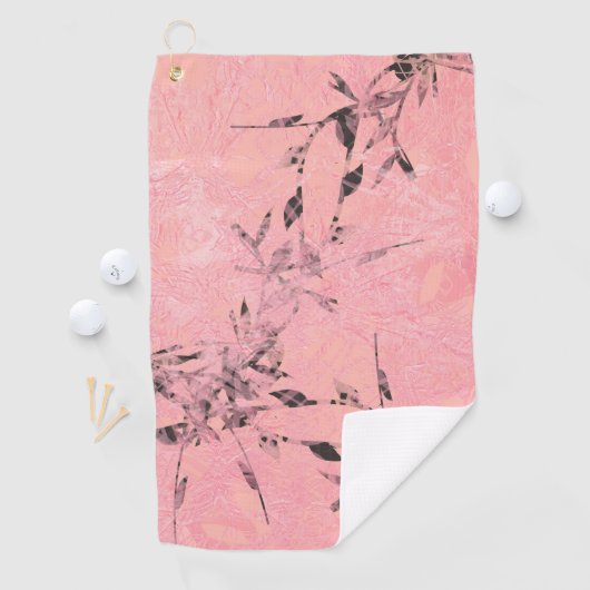 pink ゴルフタオル (インサイチュ)