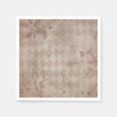 pink スタンダードカクテルナプキン (正面)