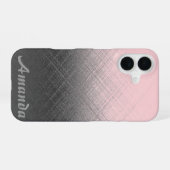 PINK – パーソナライズ可能 iPhone 16ケース (裏面横)