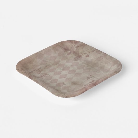 pink ペーパープレート (傾斜あり)