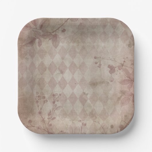 pink ペーパープレート (正面)