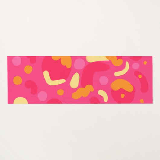 Pink  ヨガマット (裏面(横))