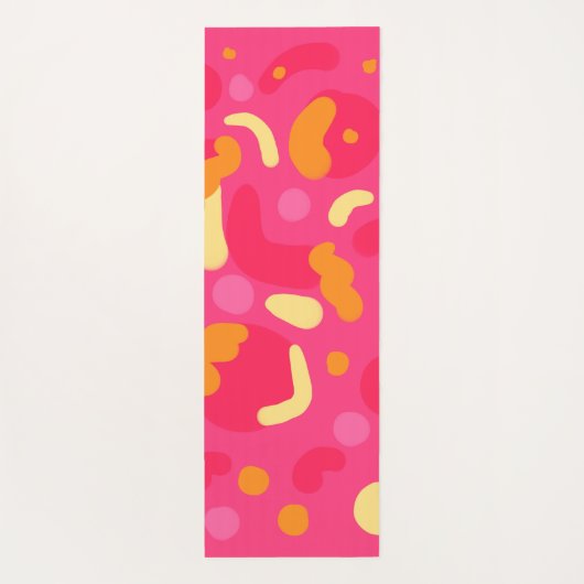 Pink ヨガマット (裏面)