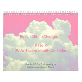 PINK - 2026 Twelve Month Calendar カレンダー