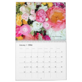 PINK - 2026 Twelve Month Calendar カレンダー (1月 2026)