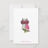 Pink-3x5出生の告知が届いた方を見てください。 案内状 (裏面)