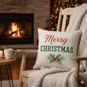 Pink Accent Throw Pillow アクセントクッション