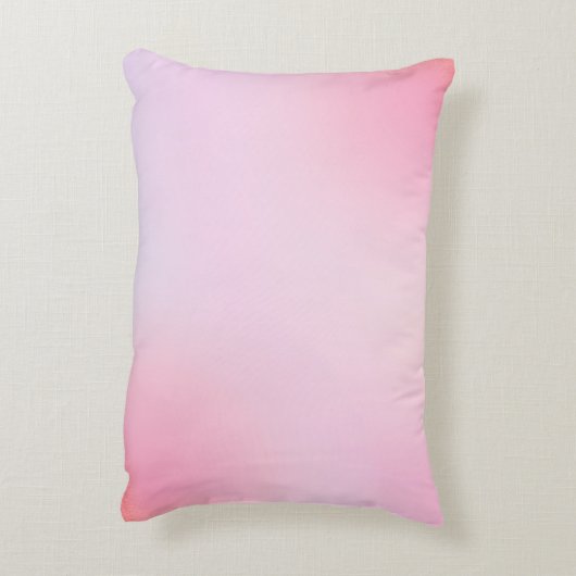 Pink Accent Throw Pillow アクセントクッション (裏面(縦))