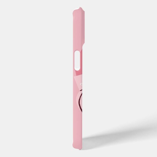 Pink Aesthetic Headphone Phone Case – Music Lover  Case-Mate iPhoneケース (裏面 / 右)