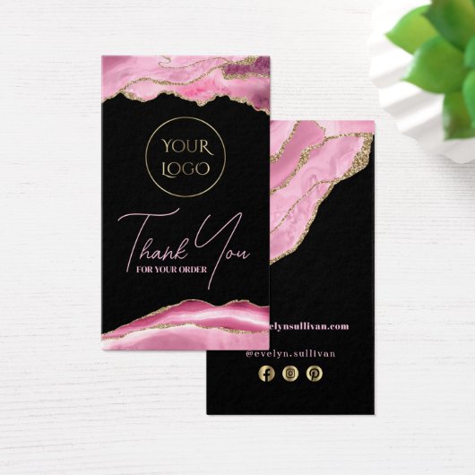 Pink agateパッケージの挿入 (デスク)