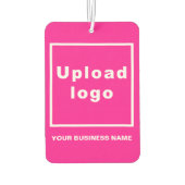 Pink Air Freshenerの会社名とロゴ カーエアーフレッシュナー (裏面)