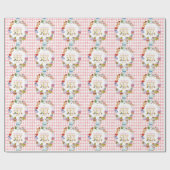 Pink Alice in Wonderland 3rd Birthday   ラッピングペーパー (フラット)