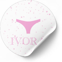 Pink Allure Editable Blush Feminine Branding スクエアシール