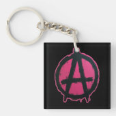 Pink and anarchy! キーホルダー (正面)