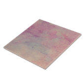 Pink and Aqua Marble Style Decorative Tile タイル (側面)