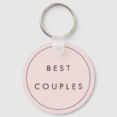 Pink and Black Best Couples キーホルダー (裏面)