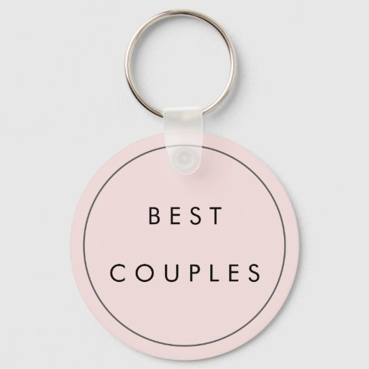 Pink and Black Best Couples キーホルダー (裏面)