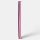 Pink and Black Stripes  Samsung Galaxyケース (左側面)