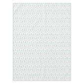 Pink and Blue Grandmillennial テーブルクロス (正面)