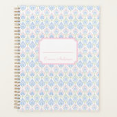 Pink and Blue Grandmillennial プランナー手帳 (正面)