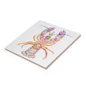 Pink and Blue Lobster タイル (側面)