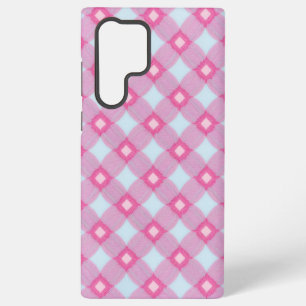 Pink and Gold Geometric Phone Case Samsung Galaxy S22 Ultraケース