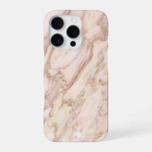 pink and gold marble iPhoneケース (裏面)