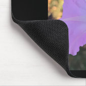 Pink and Gold Sparkle Morning Glory マウスパッド (コーナー)