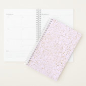 Pink and Gold Splatter Notebook プランナー手帳 (ディスプレー)