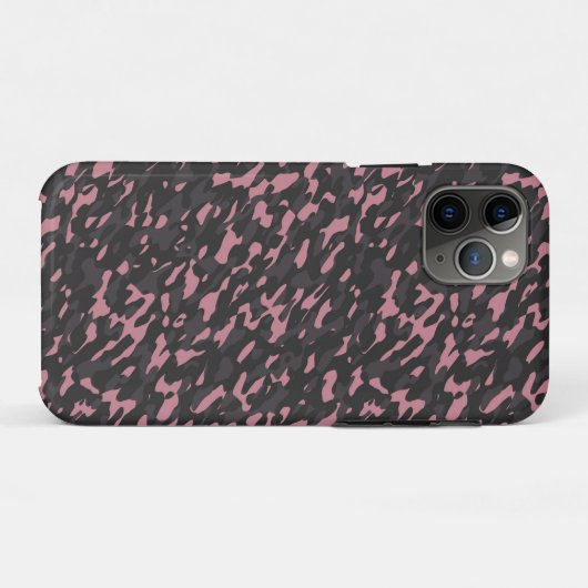 pink and gray camo abstract Case-Mate iPhoneケース (裏面(横))
